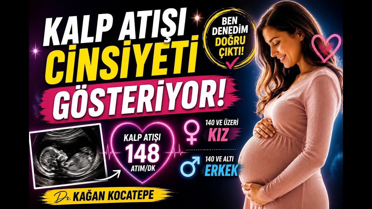 Anne karnındaki bebeğin kalp atışı sayısı direkt cinsiyetini gösteriyor, ben denedim doğru çıktı.
