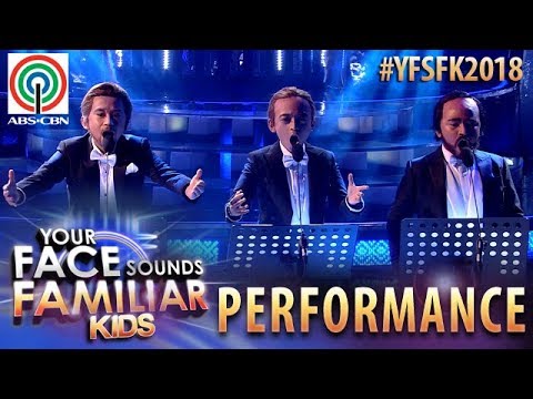 Your Face Sounds Familiar Kids 2018: TNT Boys As The Three Tenors | 'O Sole Mio