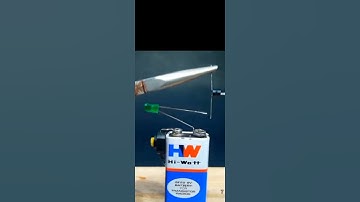 simple Circuit wireless sensor science project  hw 9v battery