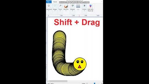 Draw a Snake Design in MS Paint like a pro! 🖌️🐍