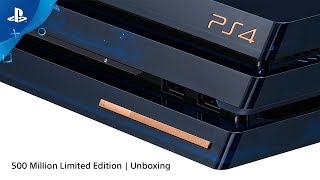 Introducing 500 Million Limited Edition PS4 Pro, Commemorating 500 Million Systems Sold – PlayStation.Blog