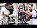 KEITH THURMAN “DRIP DRIP” TRAINING FOR BARRIOS; IMPROVING “ONE TIME” KNOCKOUT POWER