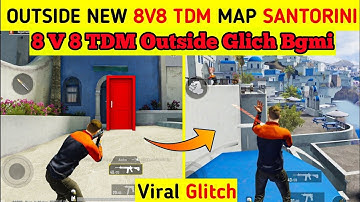 8v8 TDM Outside Glitch BGMI  8v8 TDM Tips and Tricks | New 8V8 TDM Mode Full Explains BGMI & Pubg KR