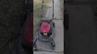 GETTING A HONDA MOWER FOR $30