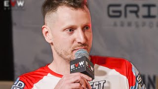 Mindaugas Tarasaitis Post Match Interview Evw