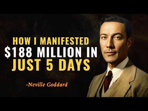 🎙️ How I Manifested $188 Million in Just 5 Days | NEVILLE GODDARD