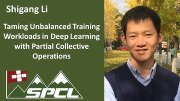 Taming Unbalanced Training Workloads in Deep Learning with Partial Collective Operations