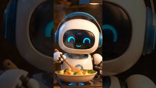 tiny chef and magical kitchen robot #shorts
