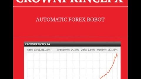 Crown Prince FX Unlimited Price 9.99$ Robot Forex EA