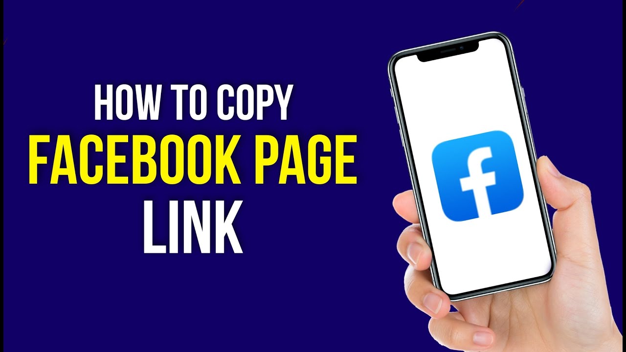 Facebook Copy Link How to Copy Facebook Page Link in 2022 - YouTube