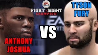 Anthony Joshua VS Tyson Fury | Fight Night Champion | 12 RD