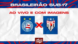 JOGO AO VIVO - Bahia x Atlético-GO - Campeonato Brasileiro Sub-17