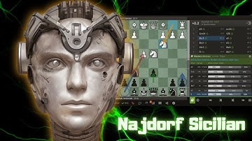 Stockfish 16 Improves Chess Opening Theory! - Halogen vs Stockfish -Najdorf Sicilian, English Attack