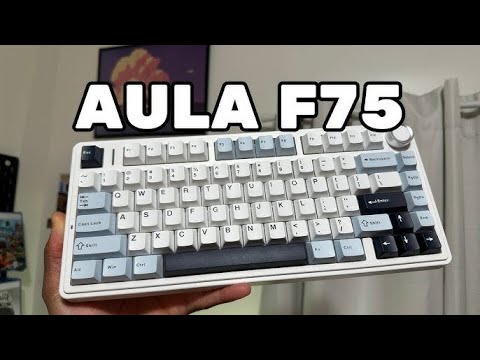 Видео: ЛУЧШАЯ МЕХАНИЧЕСКАЯ КЛАВИАТУРА - Epomaker x AULA F75