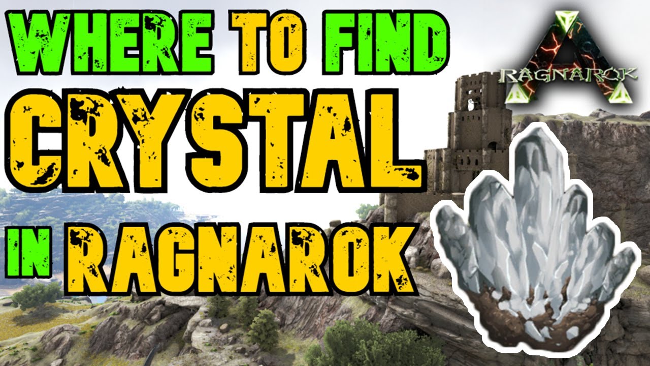 Ark Ragnarok Where To Find Crystal Youtube