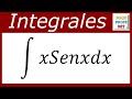 INTEGRACIÓN POR PARTES - Ejercicio 3