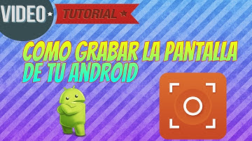Como grabar la pantalla de tu android | Jorge22 | con scr pro