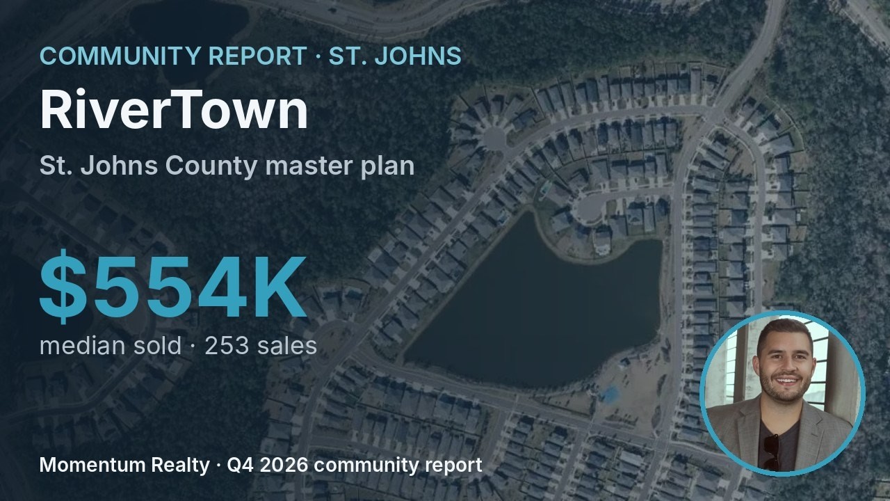 RiverTown (St. Johns, FL): Homes, Prices & What to Know (Q4 2026 update)