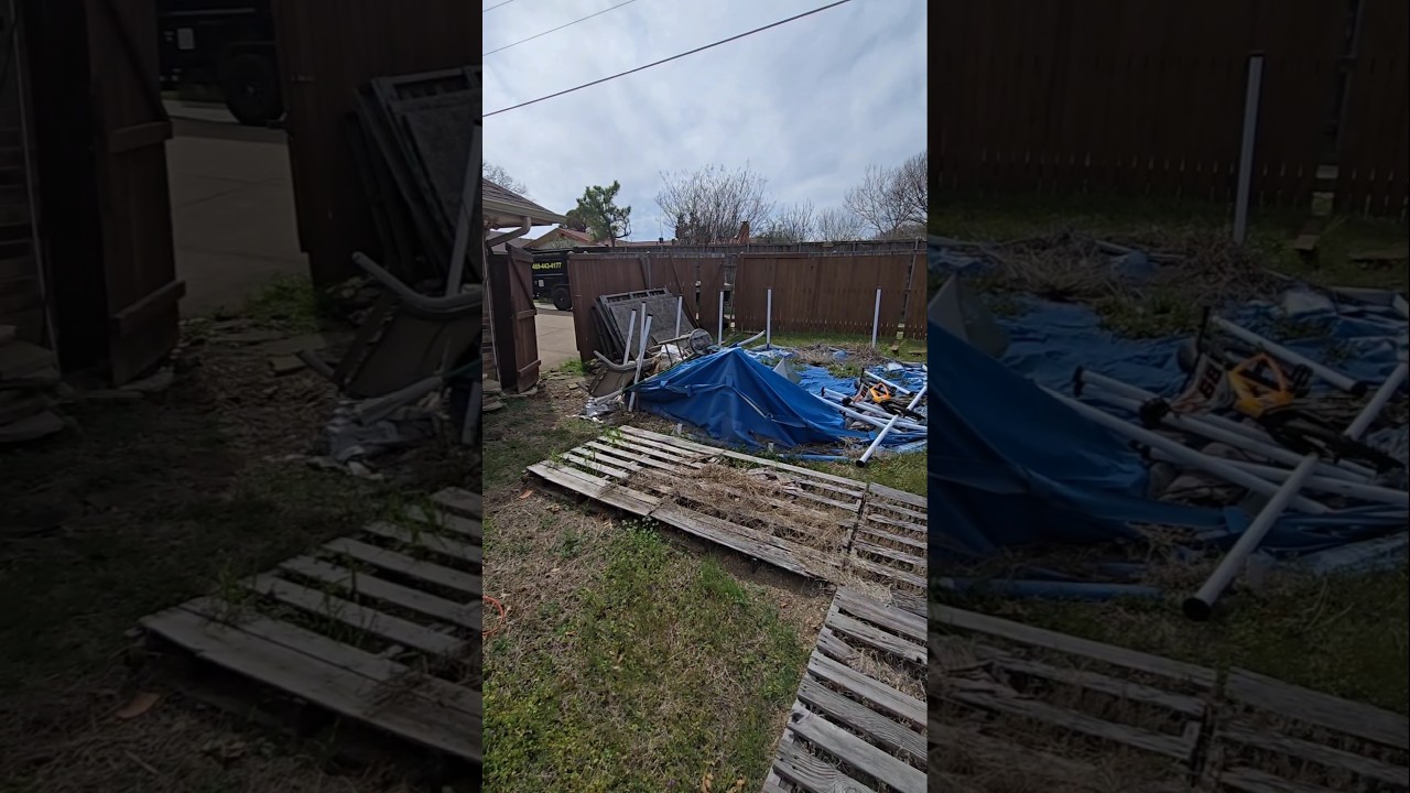 Backyard Cleanout & Furniture Removal! 
