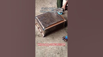 Waterproof Battery Box for 48V/60V Lithium Batteries | NTI Power #51.2v 100ah #Libatterybox #box