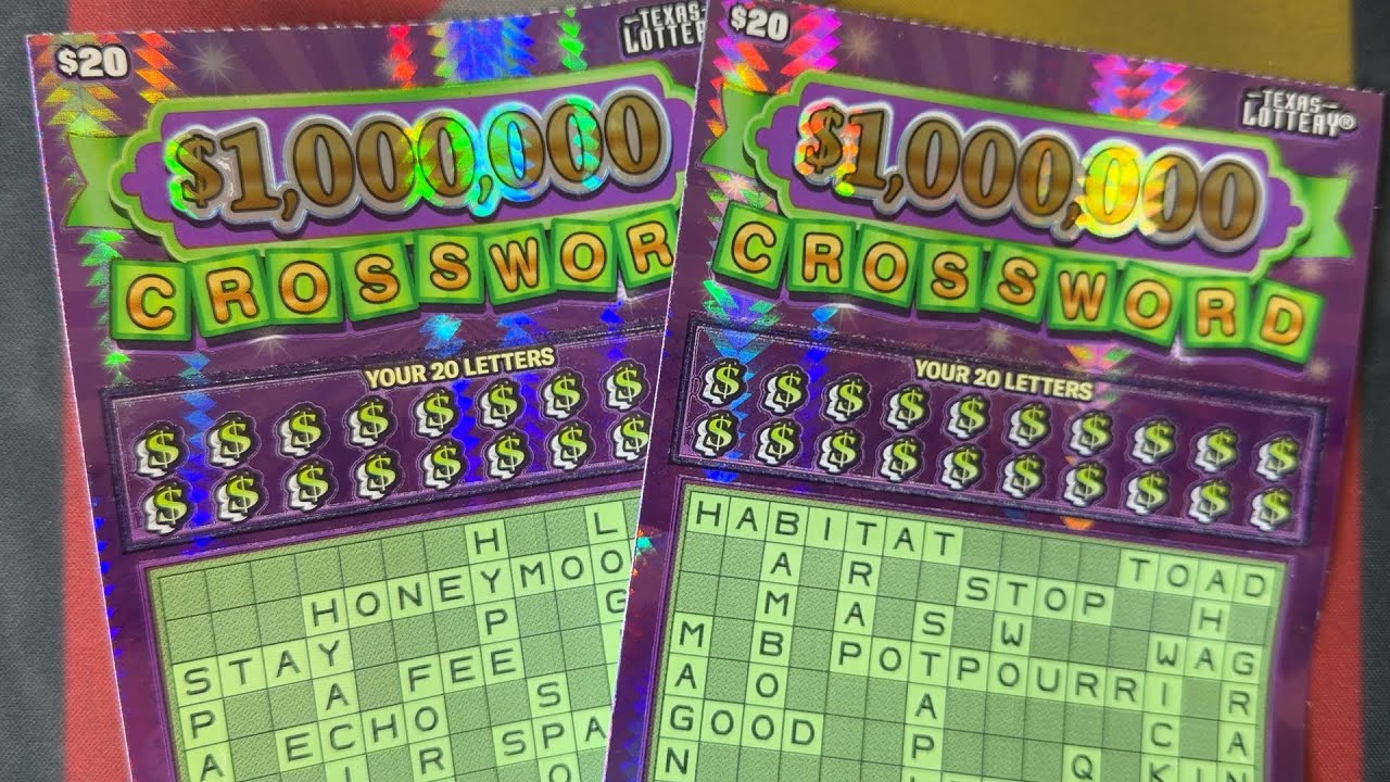 Time for the 💥BIG💥 $1,000,000 Crossword | $40 Texas Lottery Session