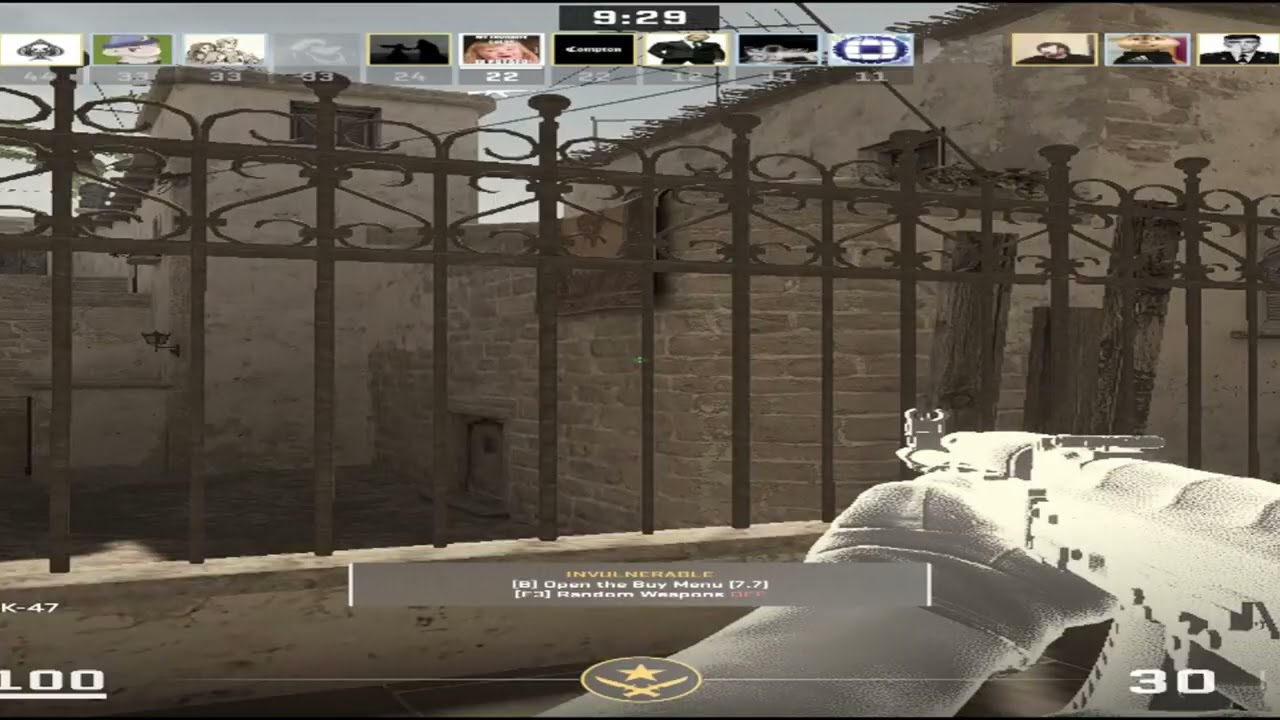 Kicking 2 Random Russian Kids in Deathmatch