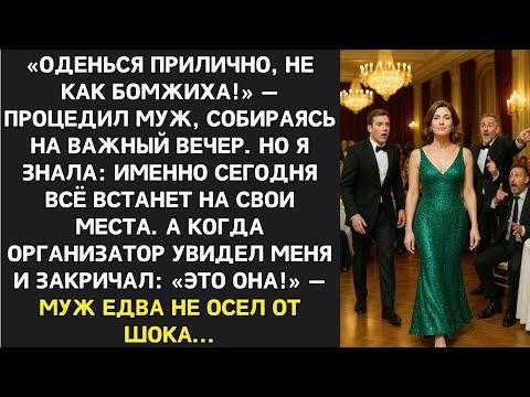 Полчаса назад он стыдился моего вида. Сейчас весь зал аплодирует новому инвестору  - мне...