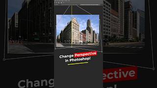 🤯 Change The Perspective of a Building In Photoshop!