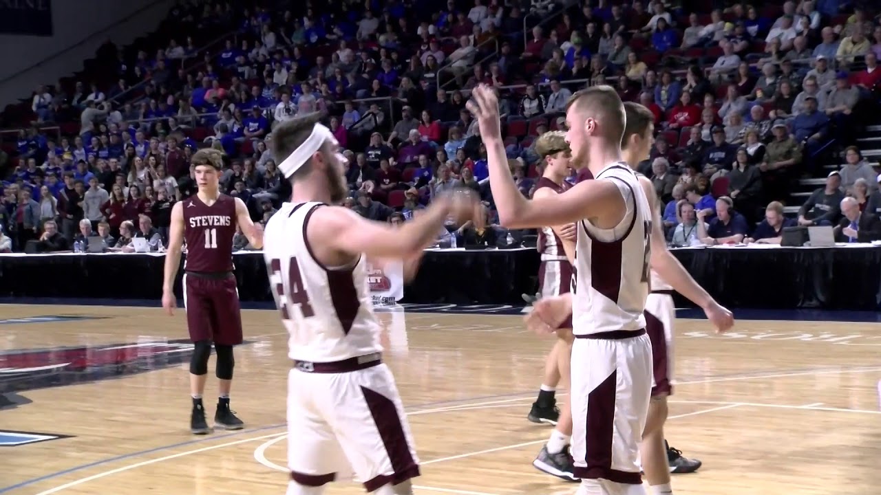 Class C Boys Semi-Final: #3. George Stevens Academy  vs. #2. Mattanawcook Academy