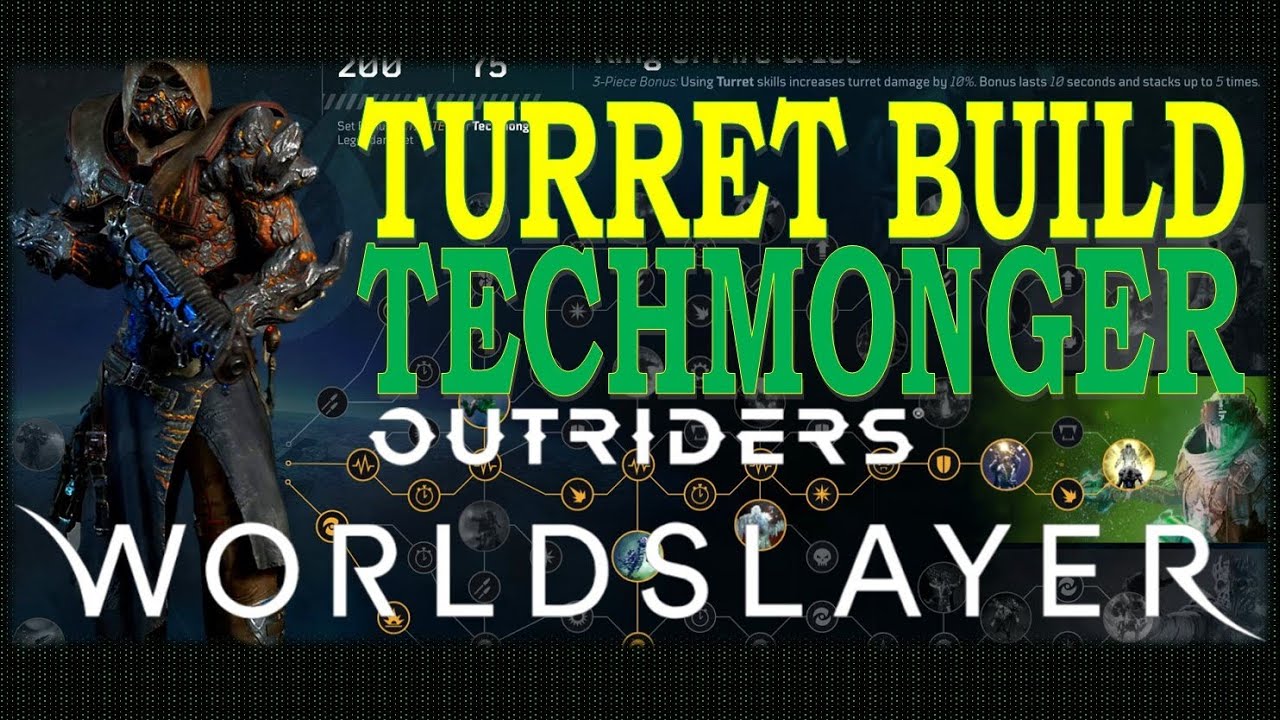 Techmonger Triple Turret Endgame Build Trials