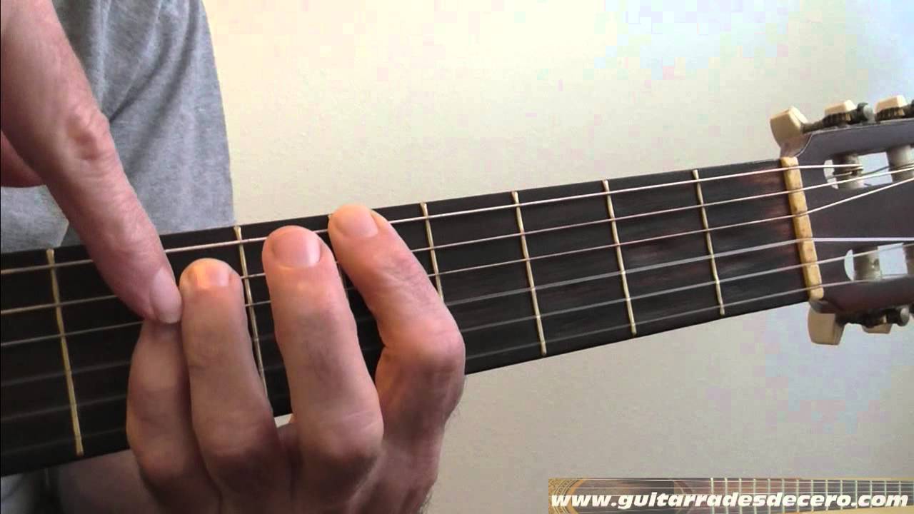 Guitarra. Ejercicios y acordes - Guitarra. Escalas y acordes. Lección 1