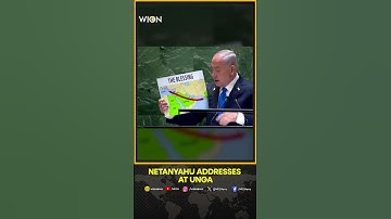 Netanyahu Presents Maps Highlighting The 