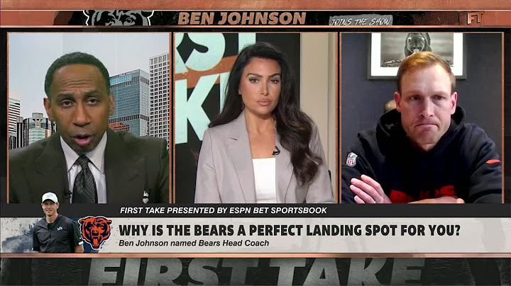 Bears NEW HC Ben Johnson on being the RIGHT choice in Chicago, the Lions' future & MORE | First Take