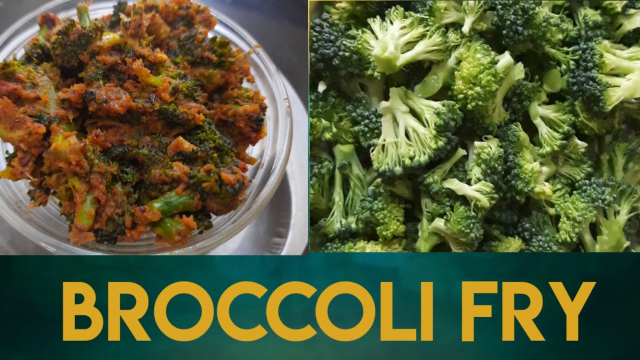broccoli fry in telugu how to make broccoli frybroccoli recipe 🥦