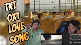 TXT (투모로우바이투게더) '0X1=LOVESONG (I Know I Love You) feat. Seori' Official MV (First Time Reaction)