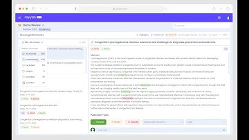 Switch between your inclusion and exclusion decisions | Rayyan