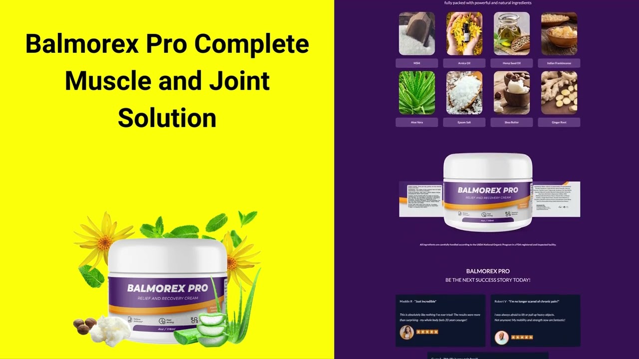 Balmorex Pro Perfect Support for Joints and Muscles