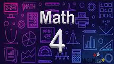 WCLN - Course Intro - Math 4
