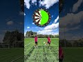 Around the dart board challenge 🎯🤯 #football #soccer #futbol