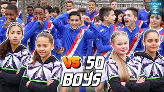 4 MEIDEN vs 50 JONGENS ! 😱🔥 | TOUZANI TV