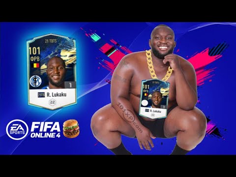 TOTS карта Лукаку. Lukaky TOTS. Обзор на ТОТС карту Fifa Online 4. Первый обзор на TOTS.