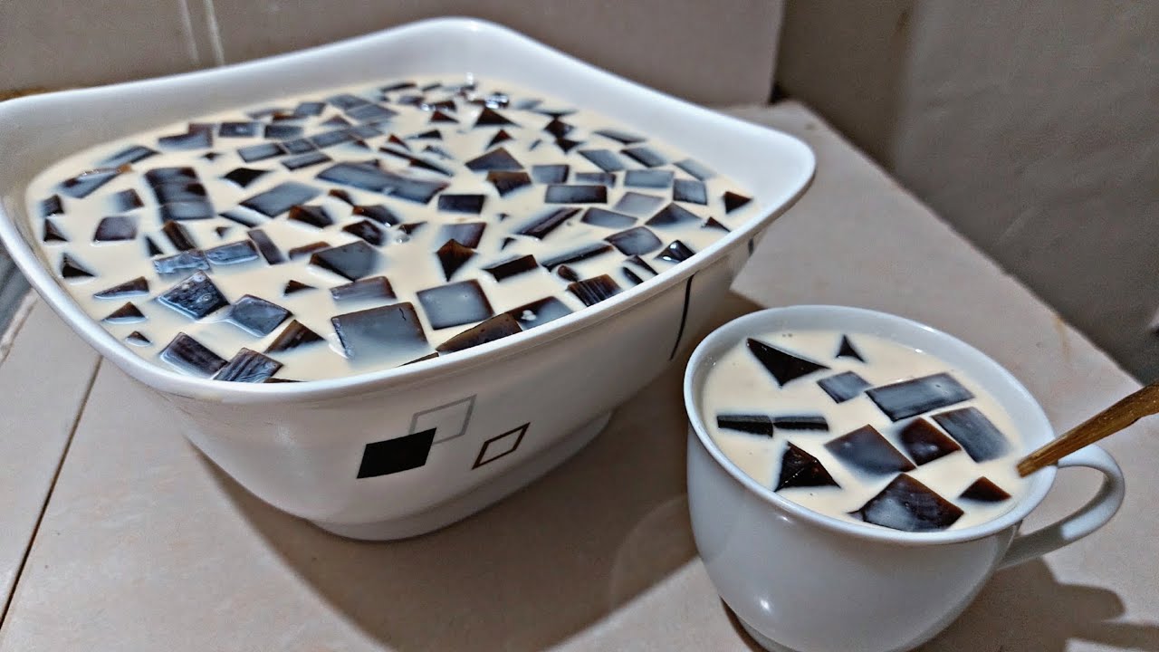 HOW TO MAKE A VERY EASY CREAMY COFFEE JELLY (Coffee Jelly Recipe) YouTube