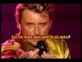 KARAOKÉ Johnny Hallyday  Derrière L'amour Live Tour Eiffel 2000 Création JP