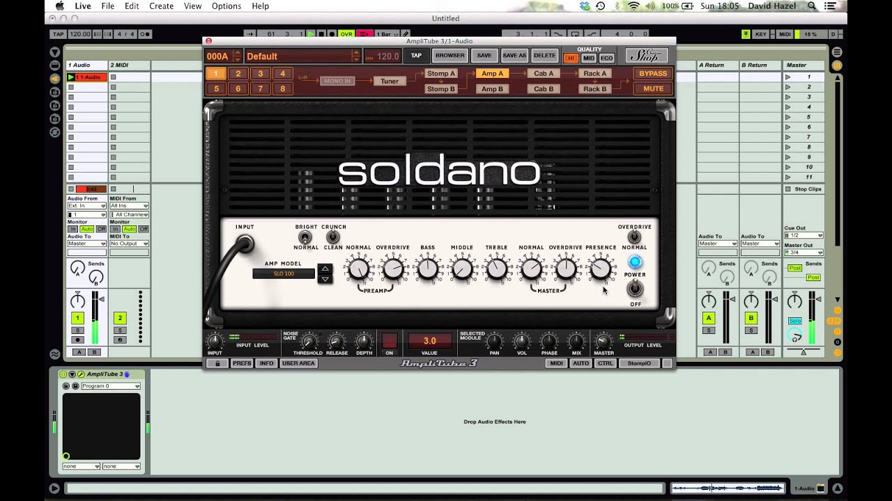 soldano amplitube 3