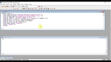 Autocad Autolisp Tutorial Lesson1 (part 3 of 5) First Code of Autolisp