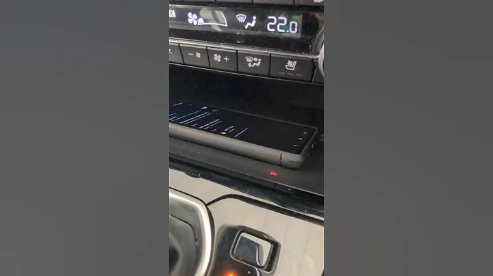 Here's a quick hack to get the wireless charging on a Mazda CX-9 to work. #mazda #car