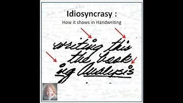 Idiosyncrasy & how it shows in Handwriting (Graphology) #shorts