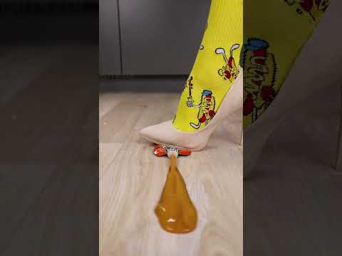Fun high heels squeeze bottle