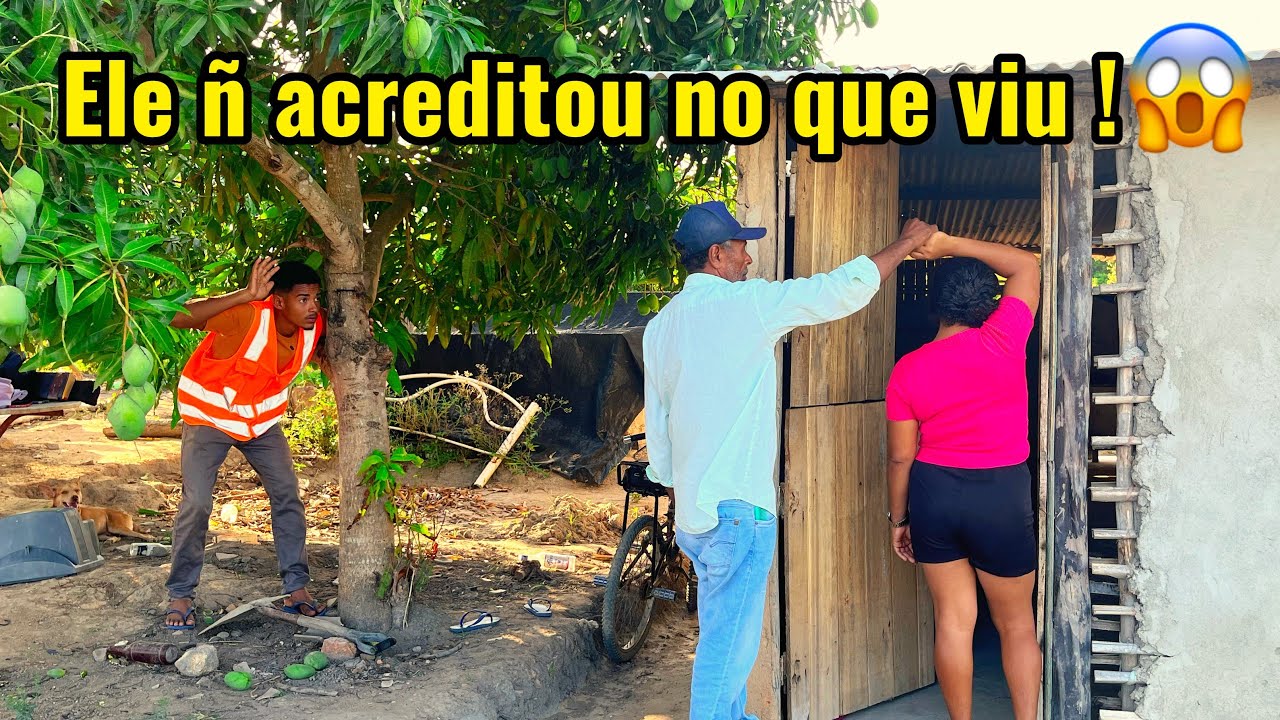 MULHER esperava o marido ir trabalhar PRA ficar com homem mais VELHO … tudo por dinheiro 💔😱