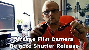 Vintage Film Camera Remote Shutter Release